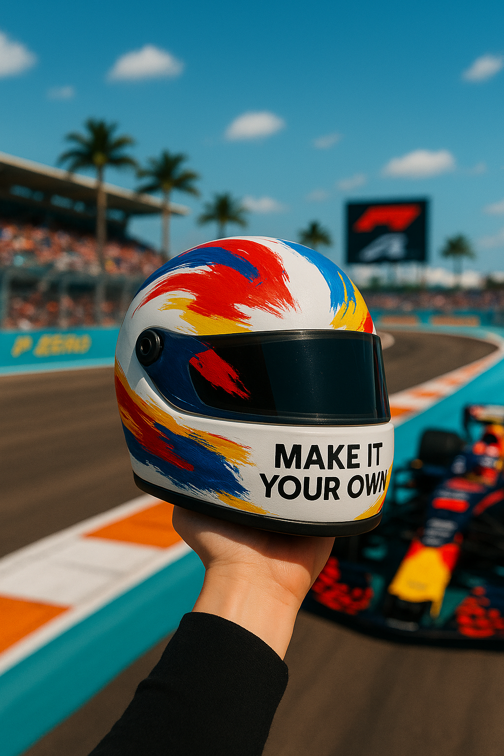 YOUR OWN MINI HELMET