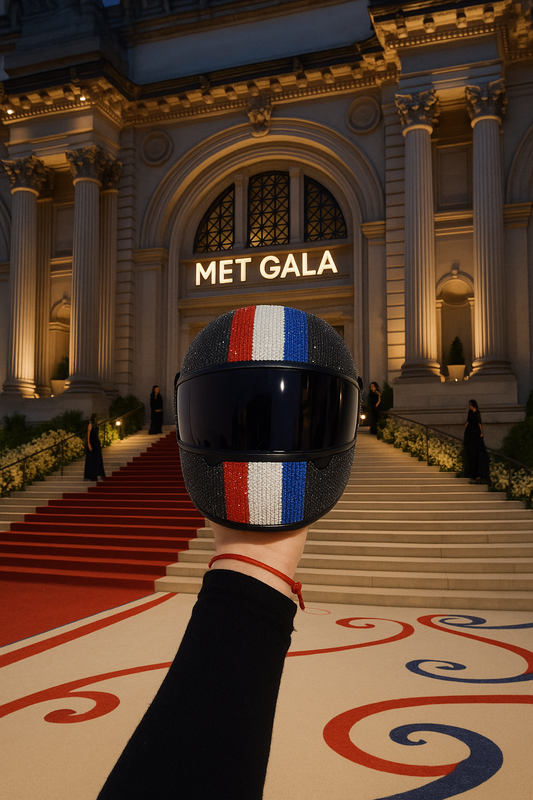 F1 MOVIE MINI HELMET - MET GALA EDITION